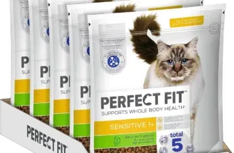 PERFECT FIT Adult Trockenfutter für erwachsene, sensitive Katzen - Truthahn (5 Beutel x 1,4 kg) für 24,48€ inkl. Prime-Versand statt 31,95€ 🐾