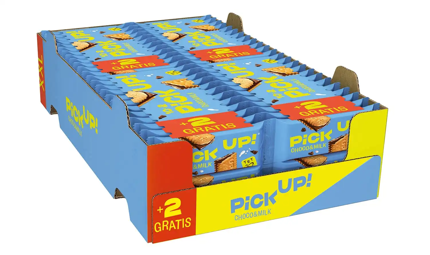 96 PiCK UP! Choco&Milk (8 x 336 g) ab 30,57 € inkl. Prime-Versand statt 45,56€
