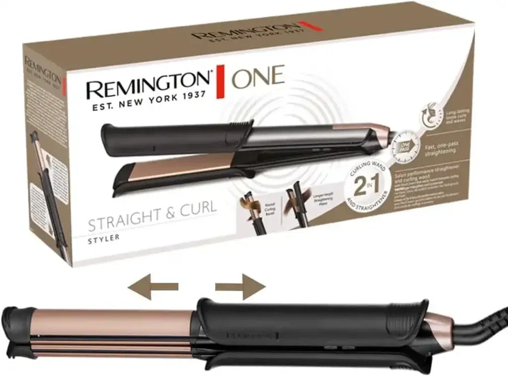 Remington 2In1 Multistyler One Straight &Amp; Curl Styler Für 59,99 € Inkl. Prime-Versand Statt 87,90 € 💇‍♀️