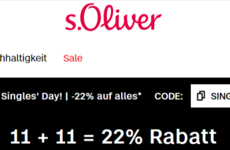 s.oliver Singles Day