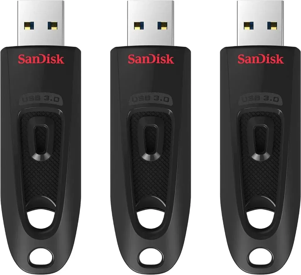 3Er Pack Sandisk Ultra Usb 3.0 Flash-Laufwerk 64 Gb Schwarz Für 18,99€ Inkl. Prime-Versand Statt 30,12€