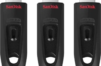 3er Pack SanDisk Ultra USB 3.0 Flash-Laufwerk 64 GB Schwarz für 18,99€ inkl. Prime-Versand statt 30,12€