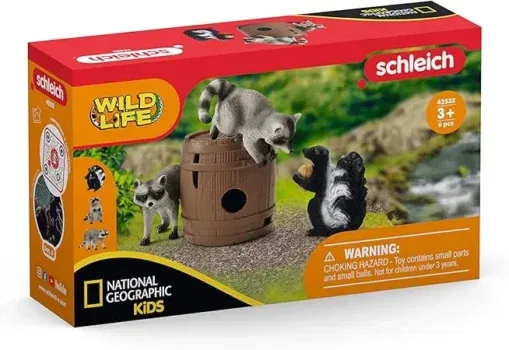 schleich 42532 Spielspaß um die Nuss (NatGeo) Spielset