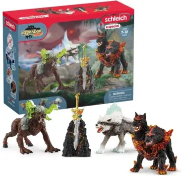 schleich ELDRADOR CREATURES 72179 Monster Actionfiguren Set (4-Teiliges) für 27,60€ inkl. Prime-Versand statt 43,03€