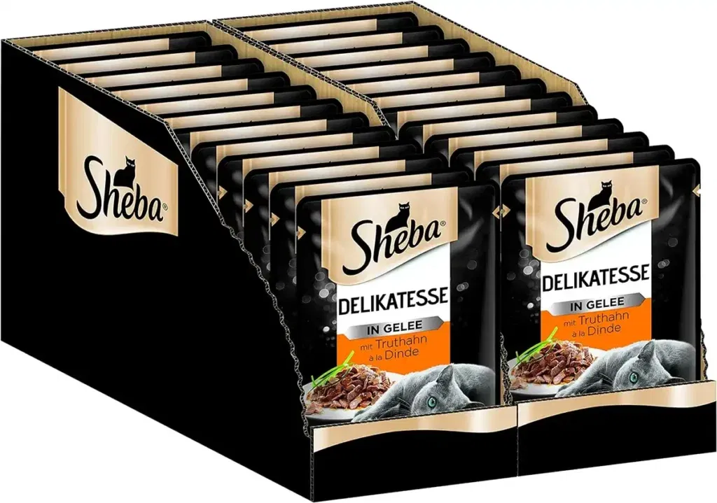 Sheba Delikatesse In Gelee Truthahn 24Er Pack (24 X 85G) Ab 9,40 € Inkl. Prime-Versand Statt 18,15 €