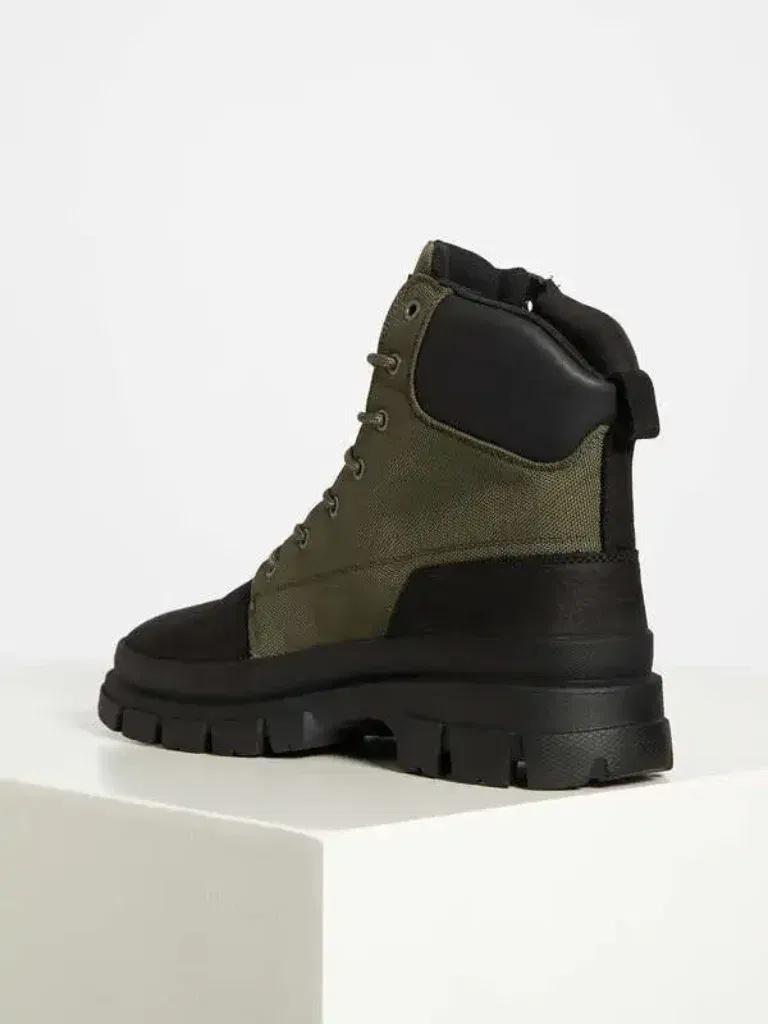 Tommy Hilfiger Schnürboots (Oliv/Schwarz) Für 71,11€ Inkl. Versand Statt Für 169,90€ 🥾