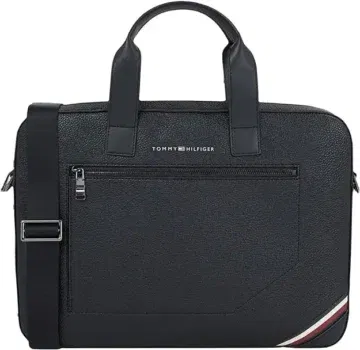 Tommy Hilfiger Herren Th Central Slim Computertasche für 77,10 € inkl. Prime-Versand statt 107,95 € 💻