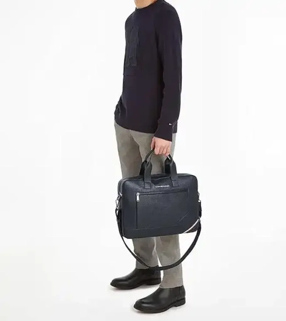 Tommy Hilfiger Herren Th Central Slim Computertasche Für 77,10 € Inkl. Prime-Versand Statt 107,95 € 💻