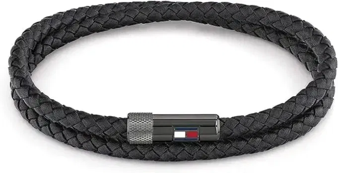 Tommy Hilfiger Lederarmband für Herren 💼 für nur 26,99 € inkl. Versand statt 54 €