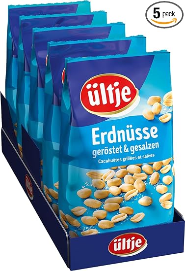 Ültje Erdnüsse Geröstet &Amp; Gesalzen 5Er Pack