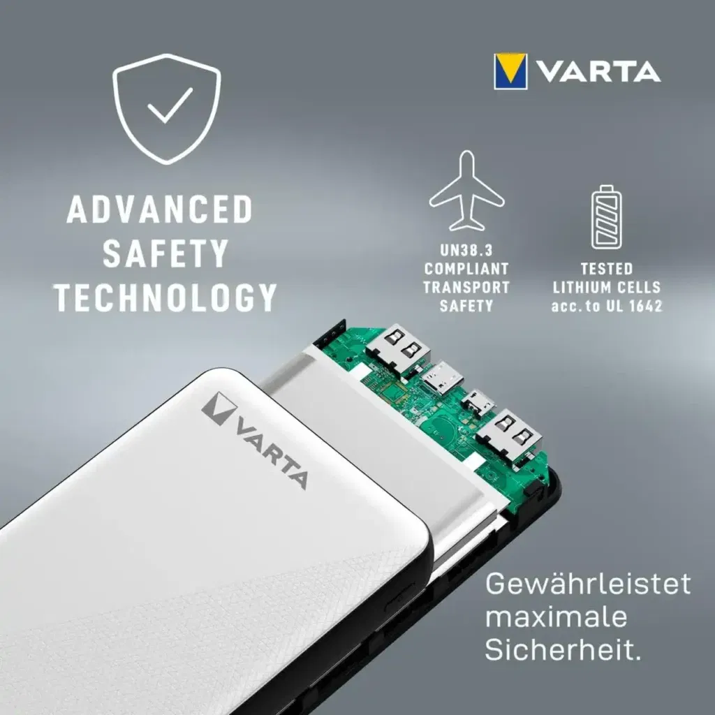 Varta Power Bank 20000Mah - Leistungsstarke Energiequelle Für 14,99€ Inkl. Prime-Versand 21,49€ 🔋