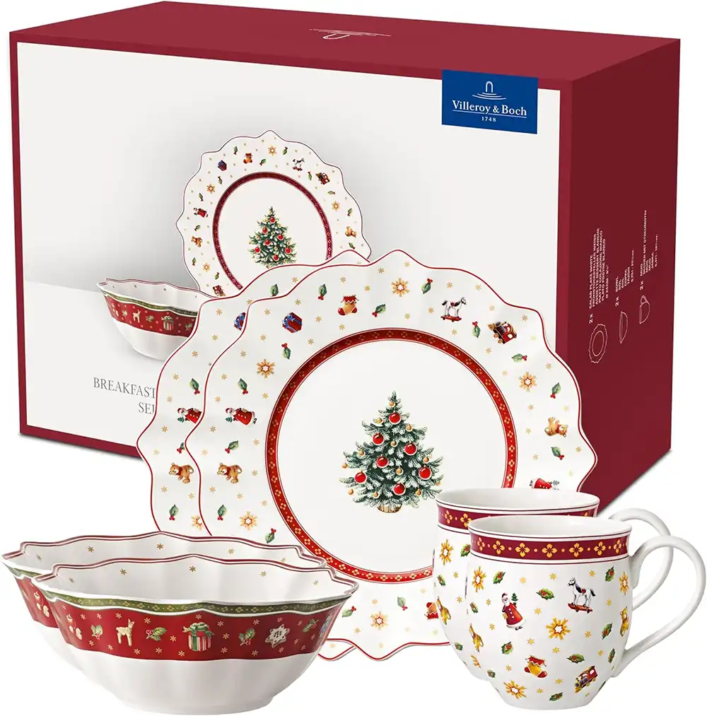 Villeroy & Boch – Toy’s Delight „Breakfast for Two“ Frühstücksservice (6-tlg.) für 79,90€ inkl. Prime-Versand statt 97,90€ 🍽️