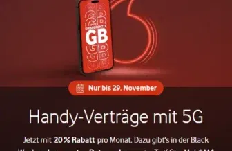 Vodafone GigaMobil M: Unbegrenztes Datenvolumen ab 29,99€