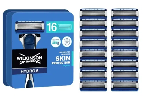 WILKINSON SWORD Hydro 5 Rasierklingen (16er-Pack) für 20,61 € inkl. Prime-Versand statt 26,95€ 🪒