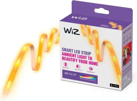 WiZ Tunable White & Color LED Strip (4m) für 19,99 € inkl. Versand statt 32,86 € 🌈