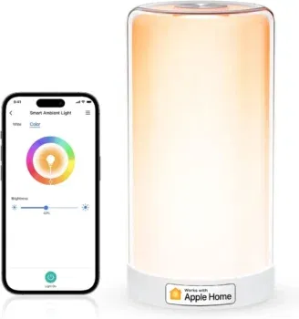 Meross WLAN LED Nachttischlampe (HomeKit, Alexa, Google Home, Dimmbar)