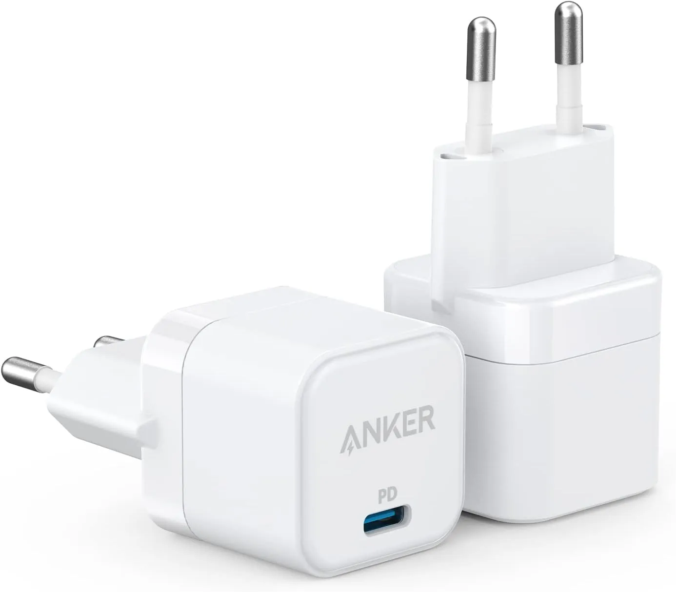 2 x Anker PowerPort III 20W USB-C Netzteil für 11,99 € inkl. Prime-Versand