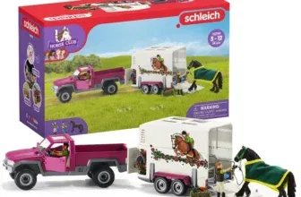 Schleich 42346 HORSE CLUB Pick-up mit Anhänger für 34,71 € inkl. Prime-Versand statt 50,94 € 🐴