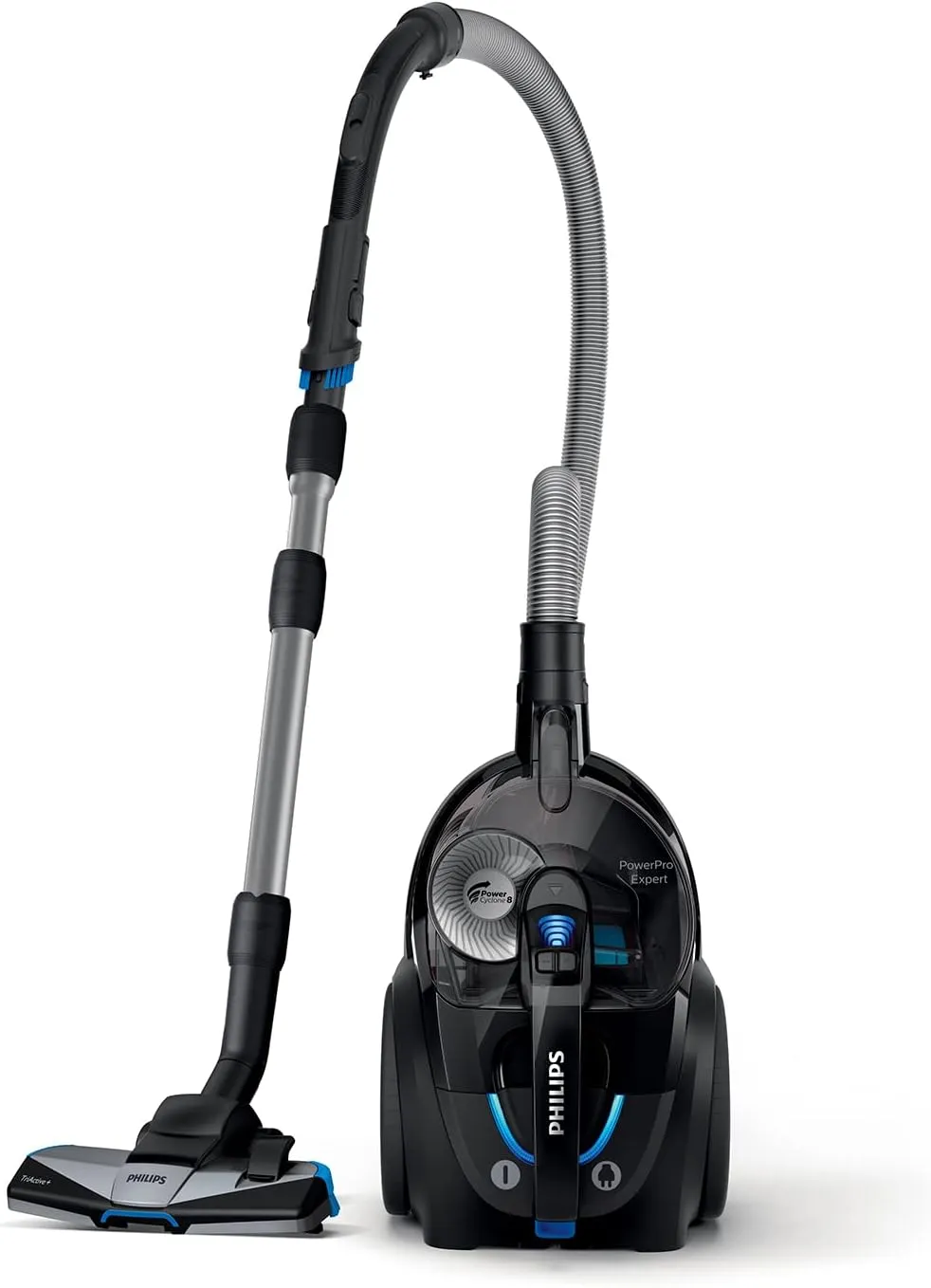 Philips Series 7000 Beutelloser Staubsauger (900 W, Allergy H13-Filter, TriActive+-Düse)
