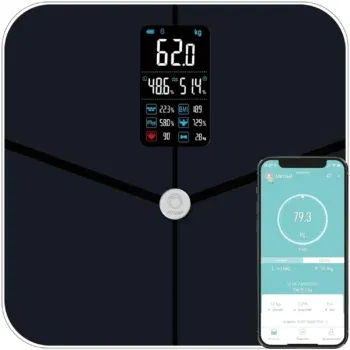 Fitleap Körperfettwaage (Fitdays-App, bis 180kg) 29,99 € inkl. Prime-Versand statt 62,99 €