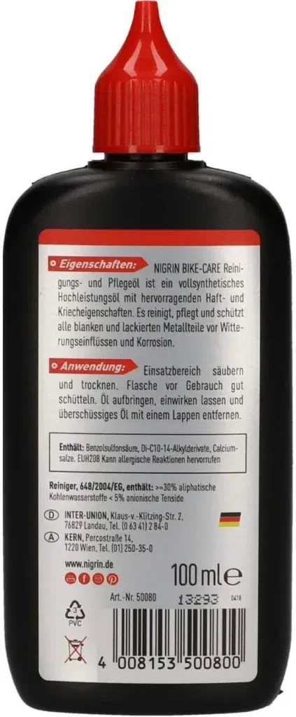 Nigrin Bike-Care Allwetter-Kettenöl