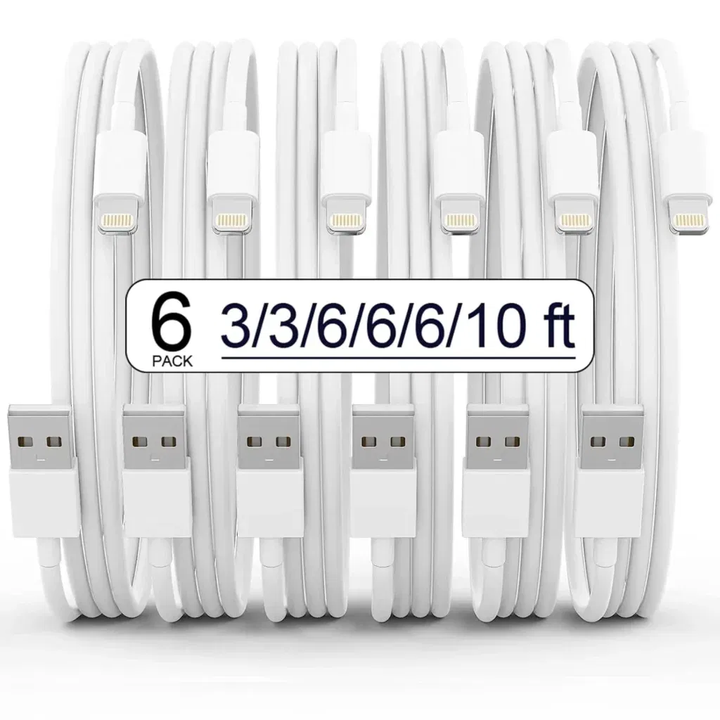 Apple Mfi Zertifiziertes Iphone Ladekabel 6Er Pack Für Nur 7,90 € Inkl. Prime-Versand 15,98 €