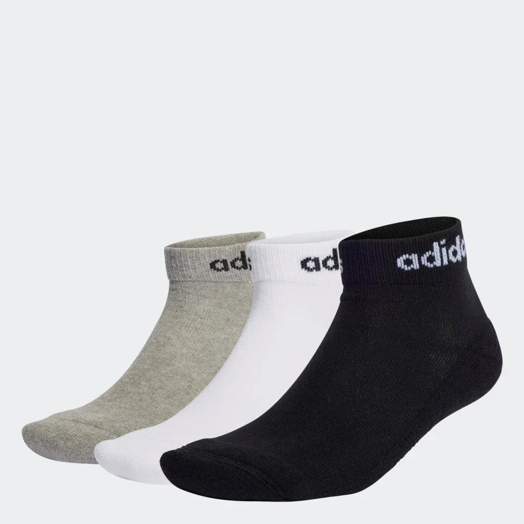 Adidas Performance Linear Cushioned Ankle Socken - 3 Paar Ab 7,99 € Statt 11,94 € 🧦