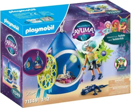 PLAYMOBIL Adventures of Ayuma 71349 Moon Fairy Tropfenhäuschen