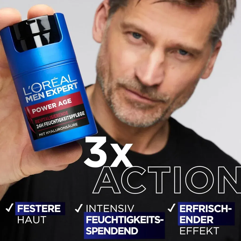 L'Oréal Men Expert Gesichtspflege Xl 100Ml (Anti-Aging Feuchtigkeitscreme Für Männer)