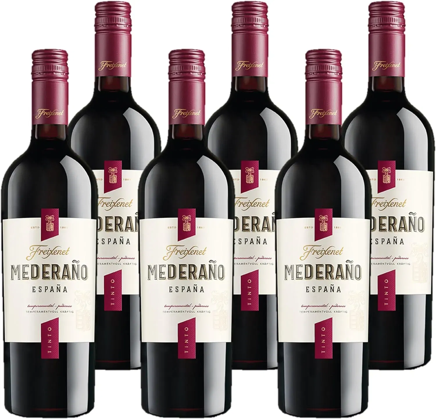 6 Flaschen Freixenet Mederaño Tinto Spanischer Rotwein