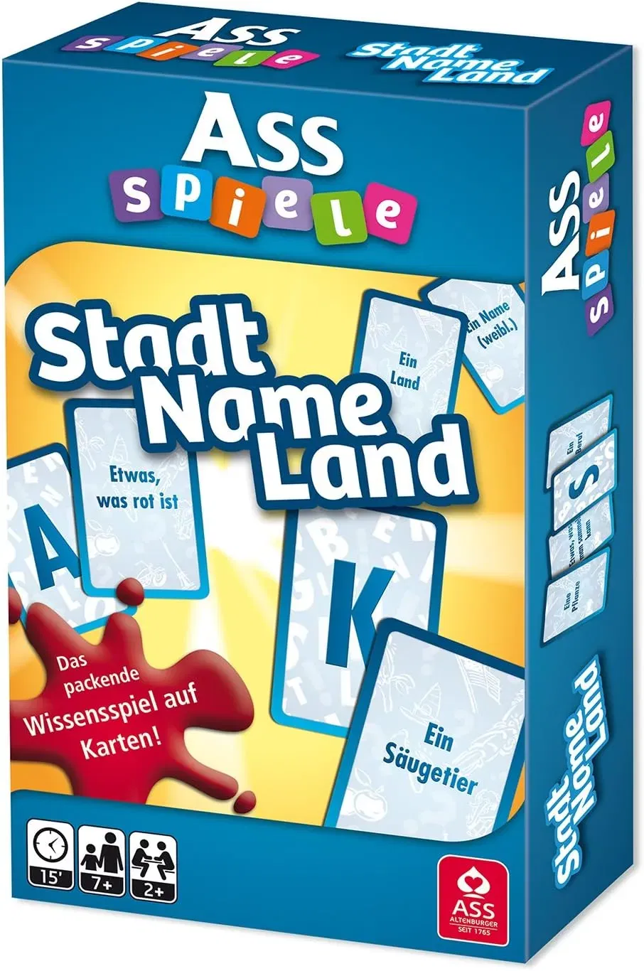 Ass Altenburger 22509611 - Stadt Name Land - Familienspiel