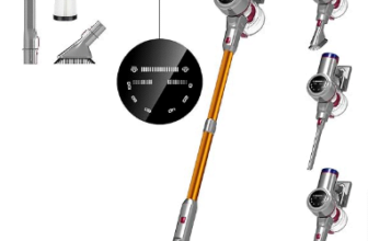 Amazon-de-Jajibot-Akku-Staubsauger-26000Pa-Staubsauger-Kabelloser-LED-Anzeige-6-in-1-Leicht-Akkusauger-Freistehend-mit-250W-Bürstenloser-Motor-für-Tierhaare-Teppich-Harter-Boden-bis-zu-50Min-Laufzeit