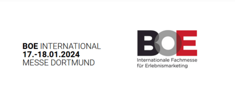 BOE International Fachmesse fü Erlebnismarketing