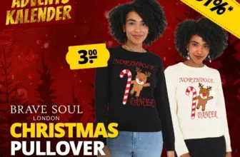 BRAVE SOUL Dancer X-Mas Damen Pullover