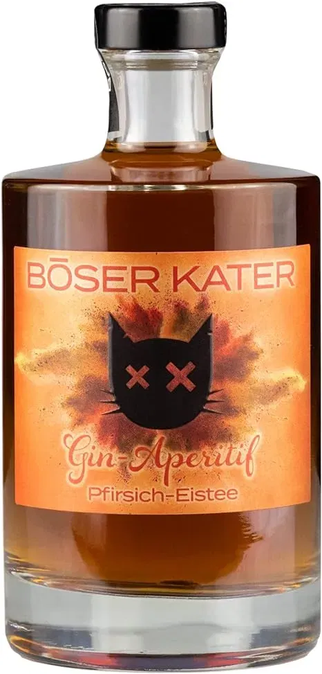 Böser Kater Pfirsich-Eistee Gin Aperitif