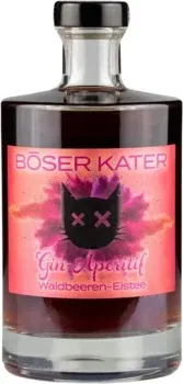 Böser Kater Waldbeeren-Eistee Gin Aperitif