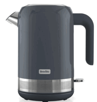 Breville-by-Sage-High-Gloss-elektrischer-Wasserkocher-1-7L-Teekocher-Kettle-Grau-Edelstahl