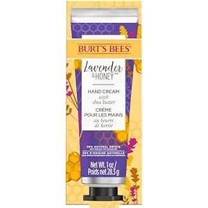 Burts Bees Handcream Lavender Honey Handcreme Mit Shea Butter Fuer Trockene Haende