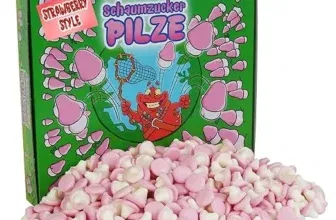 CAPTAIN PLAY Schaumzucker Pilze Strawberry Style