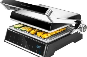 Cecotec Rock'nGrill Smart (2000 Watt Leistungs-, Zeit- und Temperatureinstellsystem)