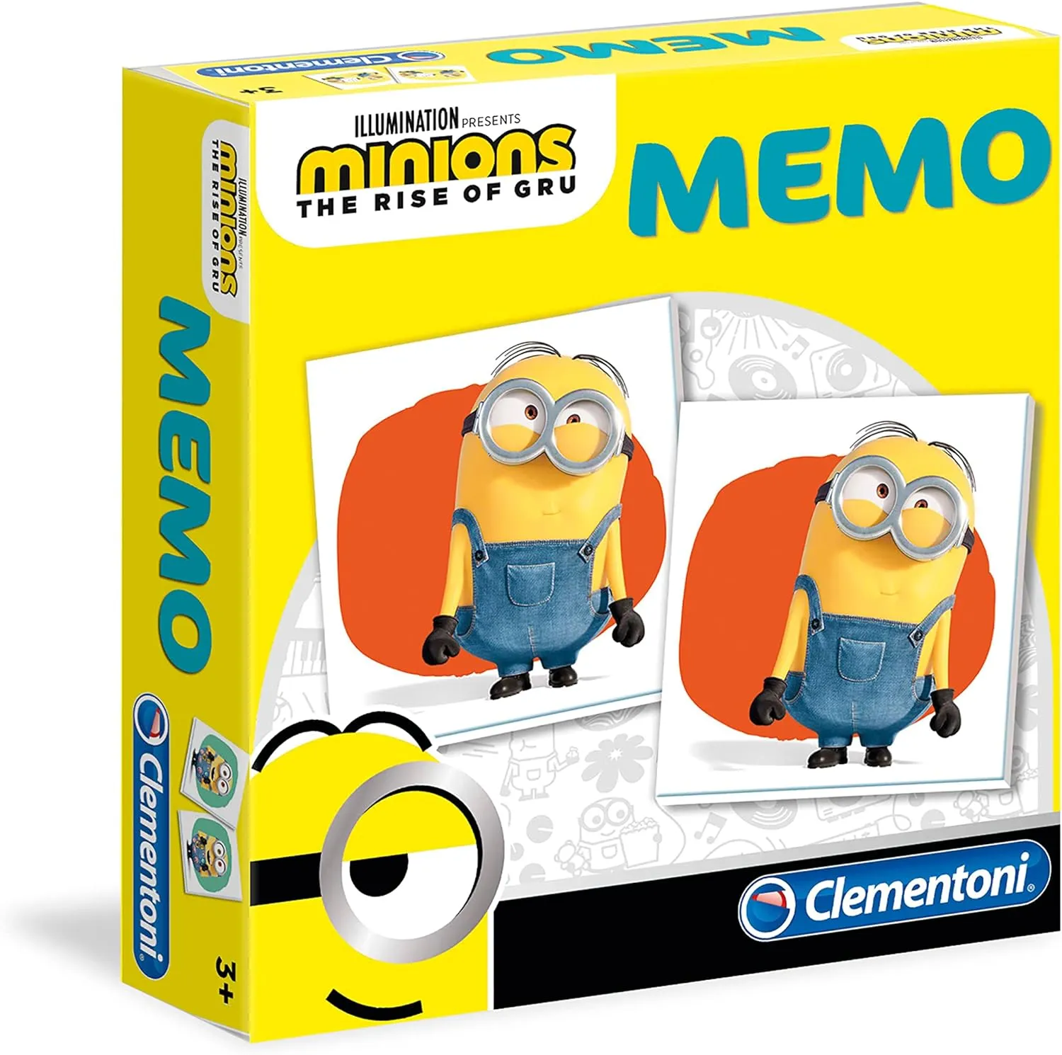 Clementoni 18077 Does Not Apply Minions 2-Memo-Spiel