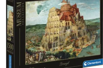 Clementoni - 31691 - Museum Collection Puzzle - Babel Tower - Puzzle (1.500 Teile)