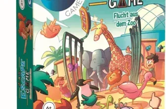 Clementoni Galileo Escape Game Junior - Flucht aus dem Zoo - Escape Spiel (für Kinder ab 6 Jahren)