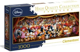 Clementoni High Quality Collection Disney Orchestra Panorama Puzzle (1.000 Teile)