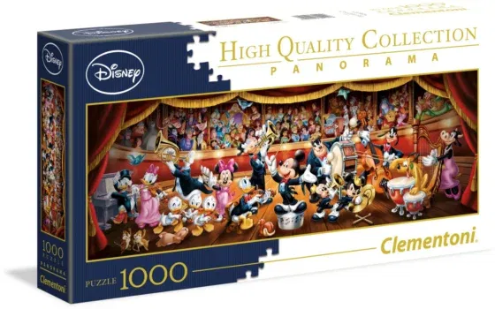 Clementoni High Quality Collection Disney Orchestra Panorama Puzzle (1.000 Teile)