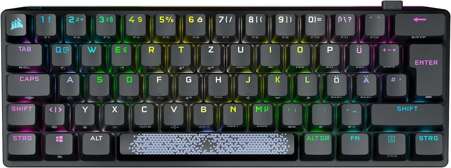 Corsair K70 Pro Mini Wireless Rgb 60% Mechanical Gaming Keyboard