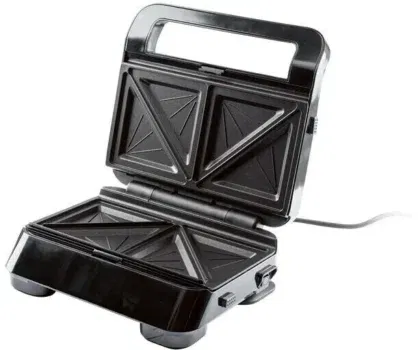 Delonghi Multigrill SW12.BK mit Sandwich-Toastplatten (800 Watt)