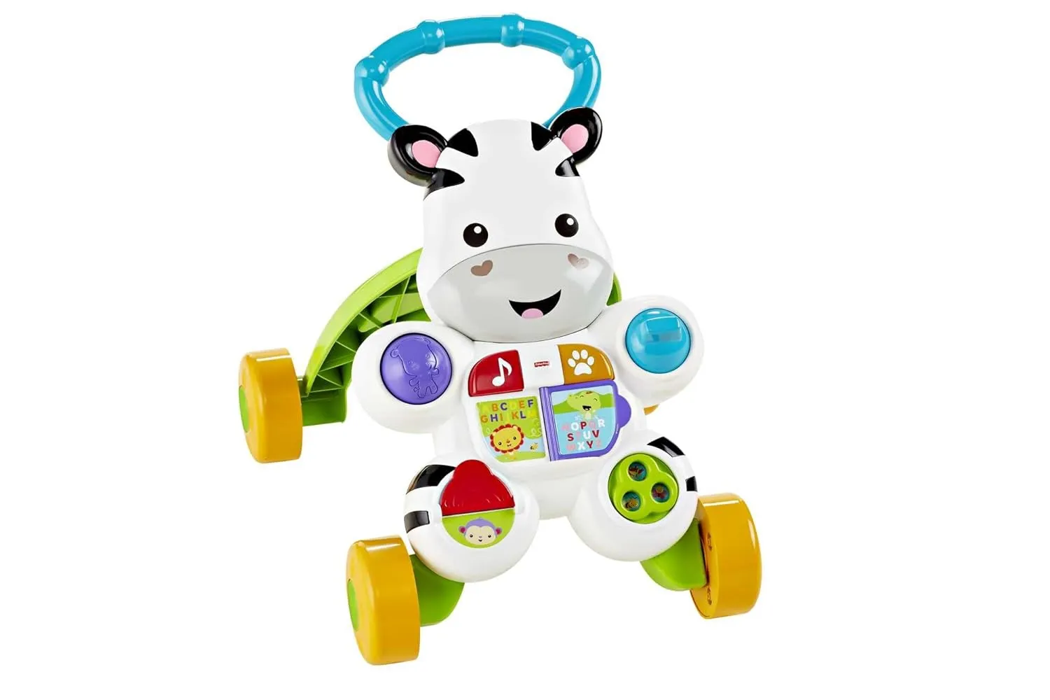 Fisher-Price Hbw56 - Lern Mit Mir - Zebra Lauflernwagen (Für Kinder Ab 6 Monaten)