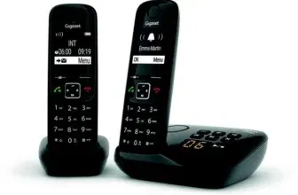 Gigaset AS690A Duo - 2 Schnurlose DECT-Telefone mit Anrufbeantworter