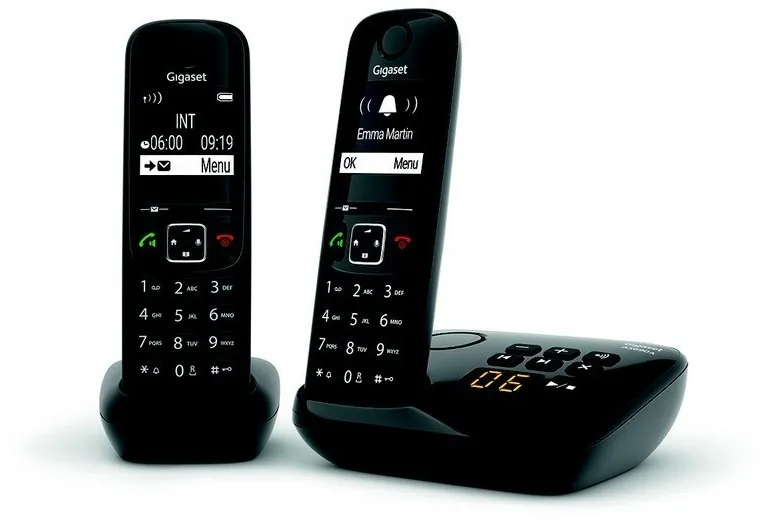 Gigaset As690A Duo - 2 Schnurlose Dect-Telefone Mit Anrufbeantworter